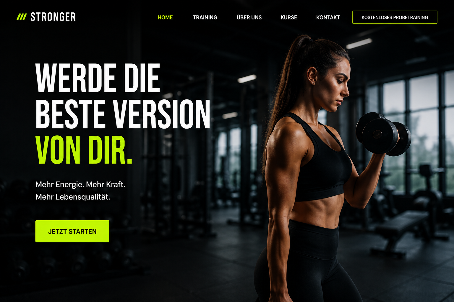 Projekt Fitness Studio
